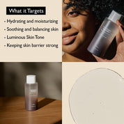 Haruharu Wonder Black Rice Toner how to use – cotton pad apply pat absorb or palms pat directly after cleansing 150ml $20