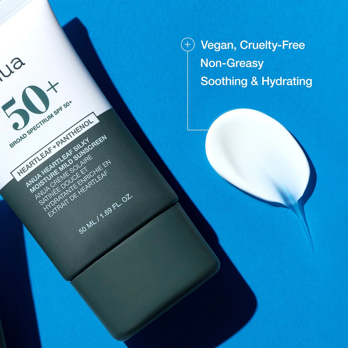 Anua Heartleaf Silky Moisture Mild Sunscreen