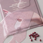 Heveblue Pot Pore Peptamin Hydro Collagen Mask Pack box and pouches