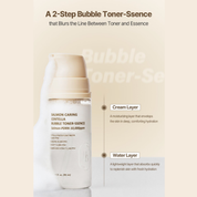 Heveblue Bubble Toner-Ssence micro-bubble foam texture