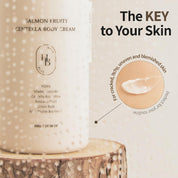 Heveblue Salmon Fruity Centella Body Cream 300 ml