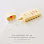 House of Hur Sun Fluid texture – creamy lightweight fluid absorbs quickly no white cast no stickiness Korean SPF 50+ PA++++