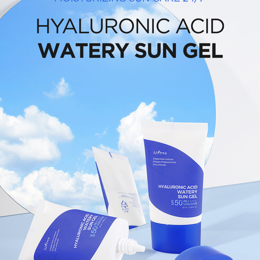 Isntree Hyaluronic Acid Watery Sun Gel - Olive Kollection