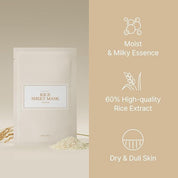 I'm From Rice Sheet Mask niacinamide brightening – dark spots even tone adenosine fine lines licorice root calm redness post-acne marks dull