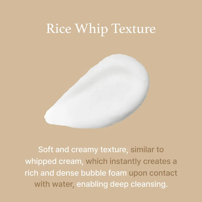 I'm From, Rice Whip Facial Cleanser Set, 3 Piece Set
