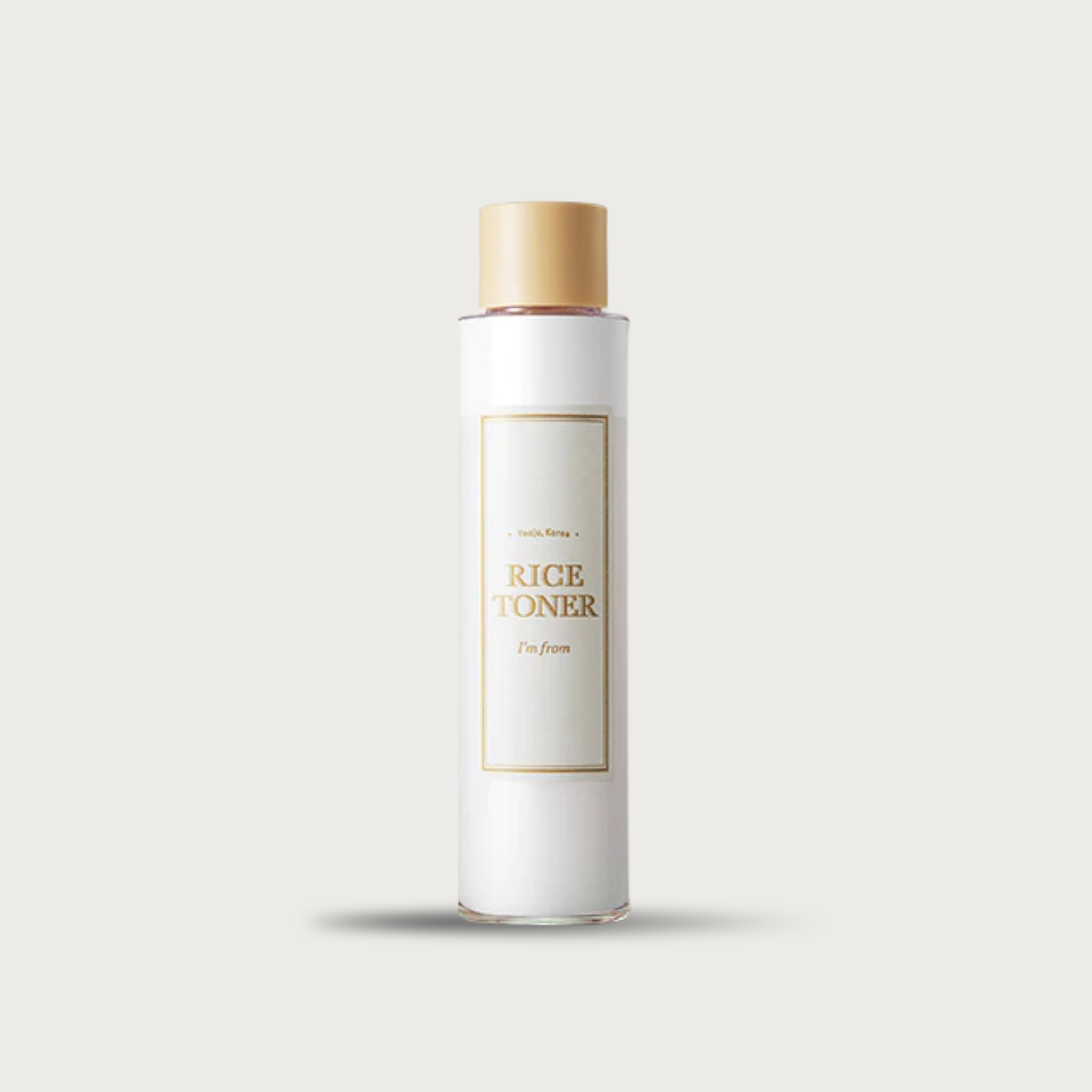 I'm From Rice Toner 150ml – 77.78% Yeoju Goami rice extract niacinamide fragrance-free vegan two-phase shake before use