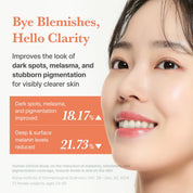 I'm From Apricot Dark Spot Drop Ampoule texture – 2-3 drops face pat absorb morning night lightweight fast-absorb fragrance-free K-beauty
