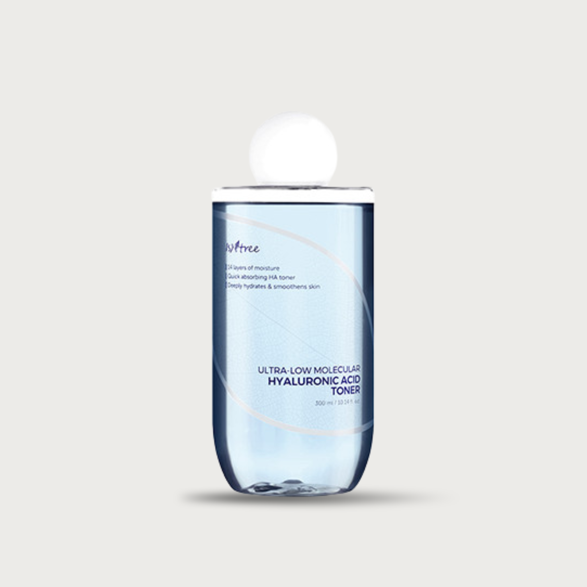 Isntree Ultra-Low Molecular Hyaluronic Acid Toner 300ml – Korean 14 HA types 329Da deep hydrating toner vegan $20