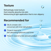 Isntree HA Toner Panthenol Allantoin – soothing calming barrier support sensitive post-procedure skin Korean toner