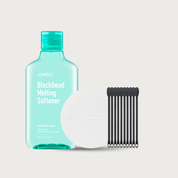 Jumiso Blackhead Melting Softener Kit – Korean succinic acid PHA blackhead softener 150ml + 40 cotton pads + 10 swabs fragrance-free $22