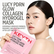 KEYTH Lucy PDRN Glow Collagen Hydrogel Mask 4EA - Olive Kollection