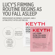 KEYTH Lucy PDRN Glow Collagen Hydrogel Mask 4EA - Olive Kollection