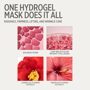 KEYTH Lucy PDRN Glow Collagen Hydrogel Mask 4EA - Olive Kollection