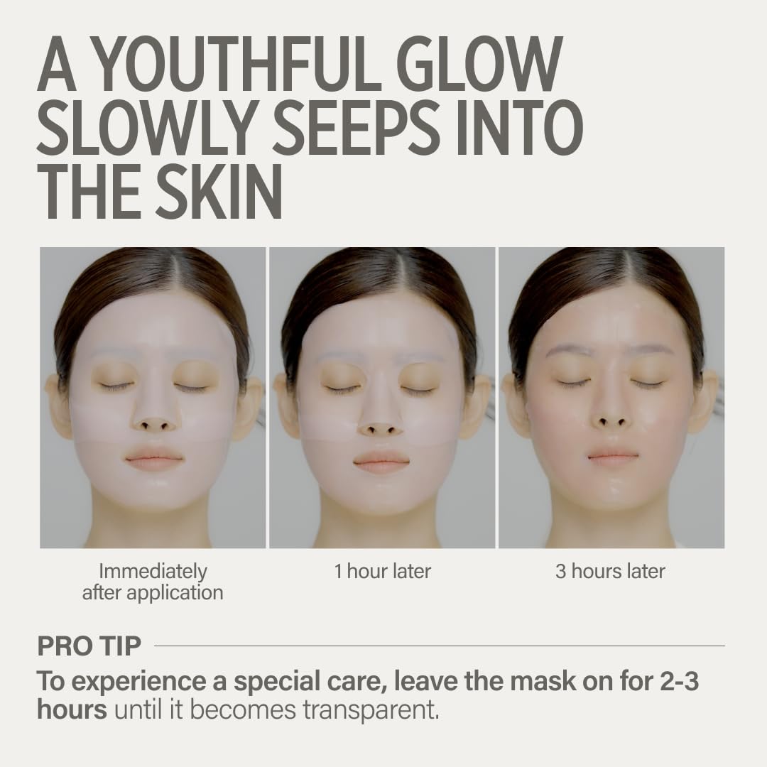 KEYTH Lucy PDRN Glow Collagen Hydrogel Mask 4EA - Olive Kollection