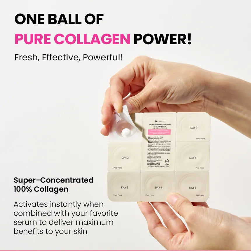 KSECRET SEOUL 1988 Boosting Ball : Collagen 100%