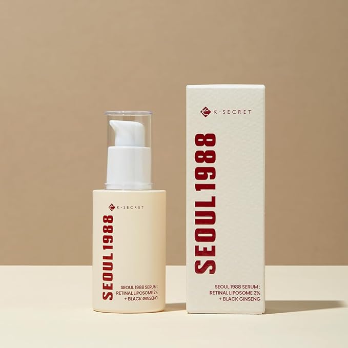 KSecret SEOUL 1988 Serum: Retinal Liposome 2% + Black Ginseng - Olive Kollection