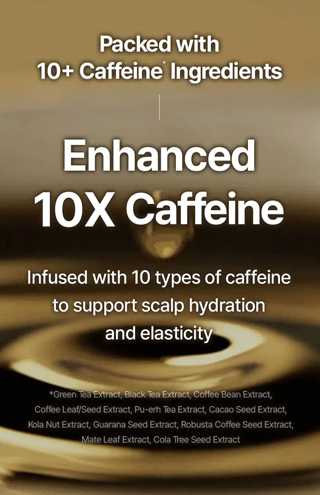 KUNDAL 10X Caffeine Strengthening Scalp Serum [Herb Mint] 10ml