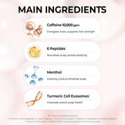 KUNDAL 10X Caffeine Strengthening Scalp Serum [Herb Mint] 10ml