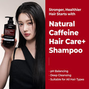 KUNDAL Korean Beauty Natural Caffeine Shampoo Cherry Blossom