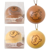 Kawaii Bear Squishy Keychain ball chain – clip bag backpack zipper keys ready to attach out of box lightweight portable kawaii charm