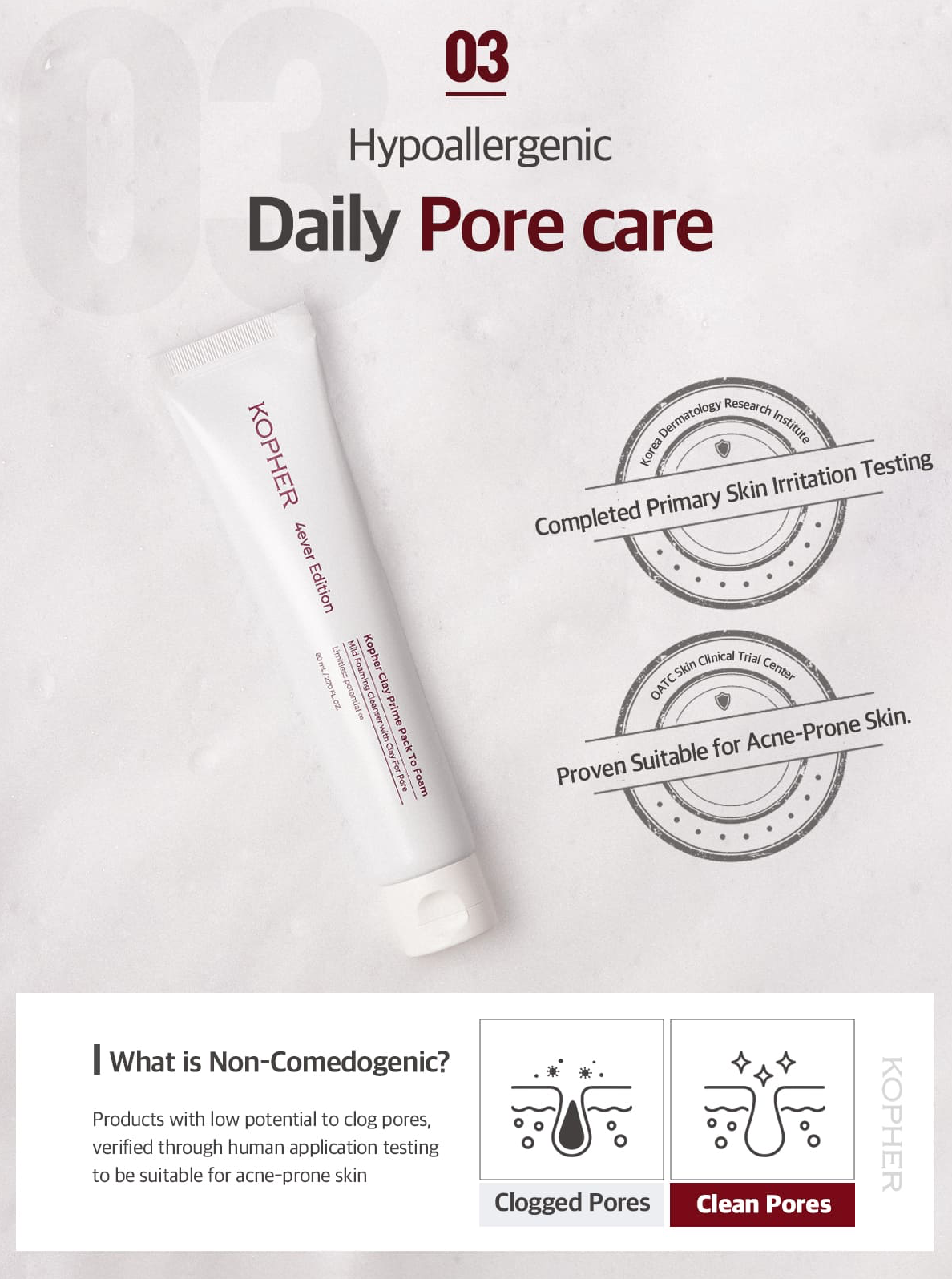 Kopher Clay Prime Pack To Foam