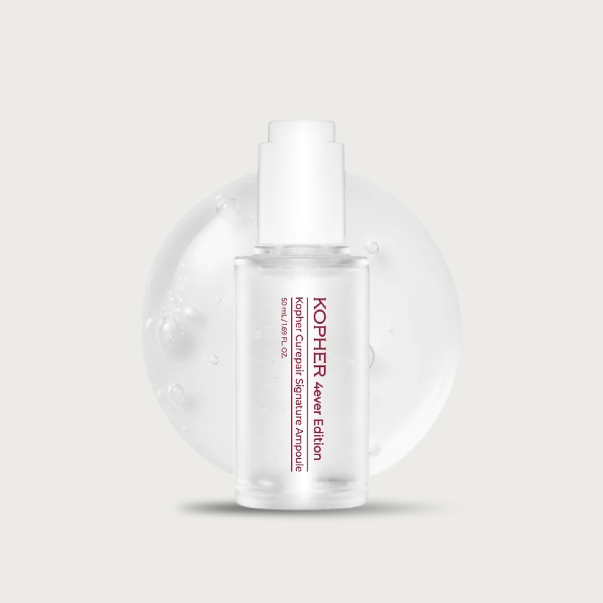 Kopher Curepair Signature Ampoule 50ml – Korean EGF pore ampoule 10GF Pore-Biome 4ever Clinic fragrance-free