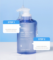 Kundal Airy Volume Hyaluron Shampoo 500 ml #Blossom Breeze