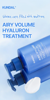 Kundal Airy Volume Hyaluron Treatment 500ml #Blossom Breeze
