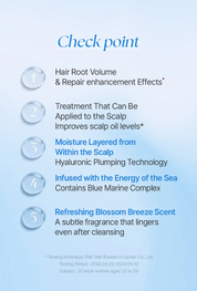 Kundal Airy Volume Hyaluron Treatment 500ml #Blossom Breeze