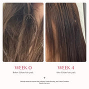 Lilyeve Silky Banana vs Bouncy Berry – Silky Banana straight wavy frizz smooth shine Bouncy Berry curly wavy bounce elasticity K-beauty