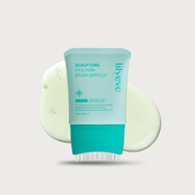 Lilyeve Scalp Turn Cica PDRN Brush Ampoule 100ml - K-beauty scalp serum with built-in brush applicator