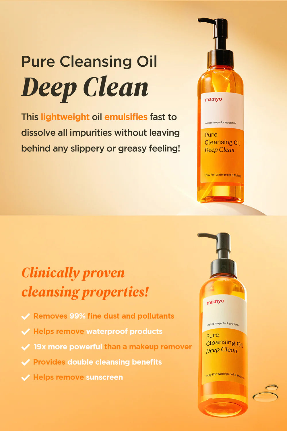 Ma:nyo Pure Cleansing Oil Deep Clean