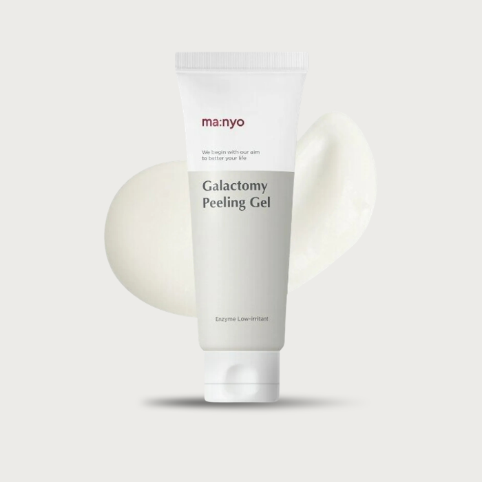 Ma:nyo Galactomy Enzyme Peeling Gel 75ml – Korean galactomyces peeling gel papain enzyme dry face exfoliation