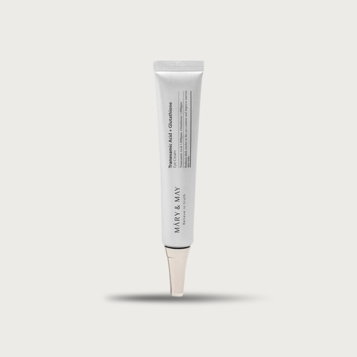 Mary May Tranexamic Acid Glutathione Eye Cream 30ml – 1000ppm each dark circles niacinamide vitamin C EWG green grade