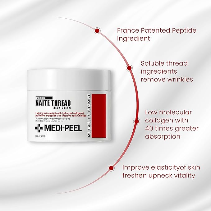 MediPeel Naite Thread Neck Cream - Olive Kollection