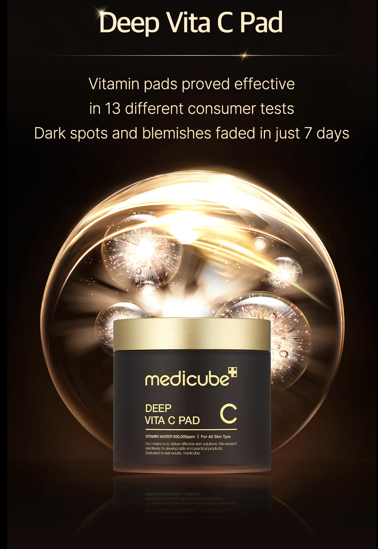 Medicube Deep Vita C Pads - Olive Kollection