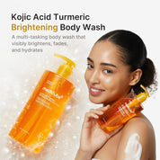 Medicube Kojic Body Wash micro-gel-to-bubble – rich hydrating lather no stripping bacne body acne uneven tone brightening