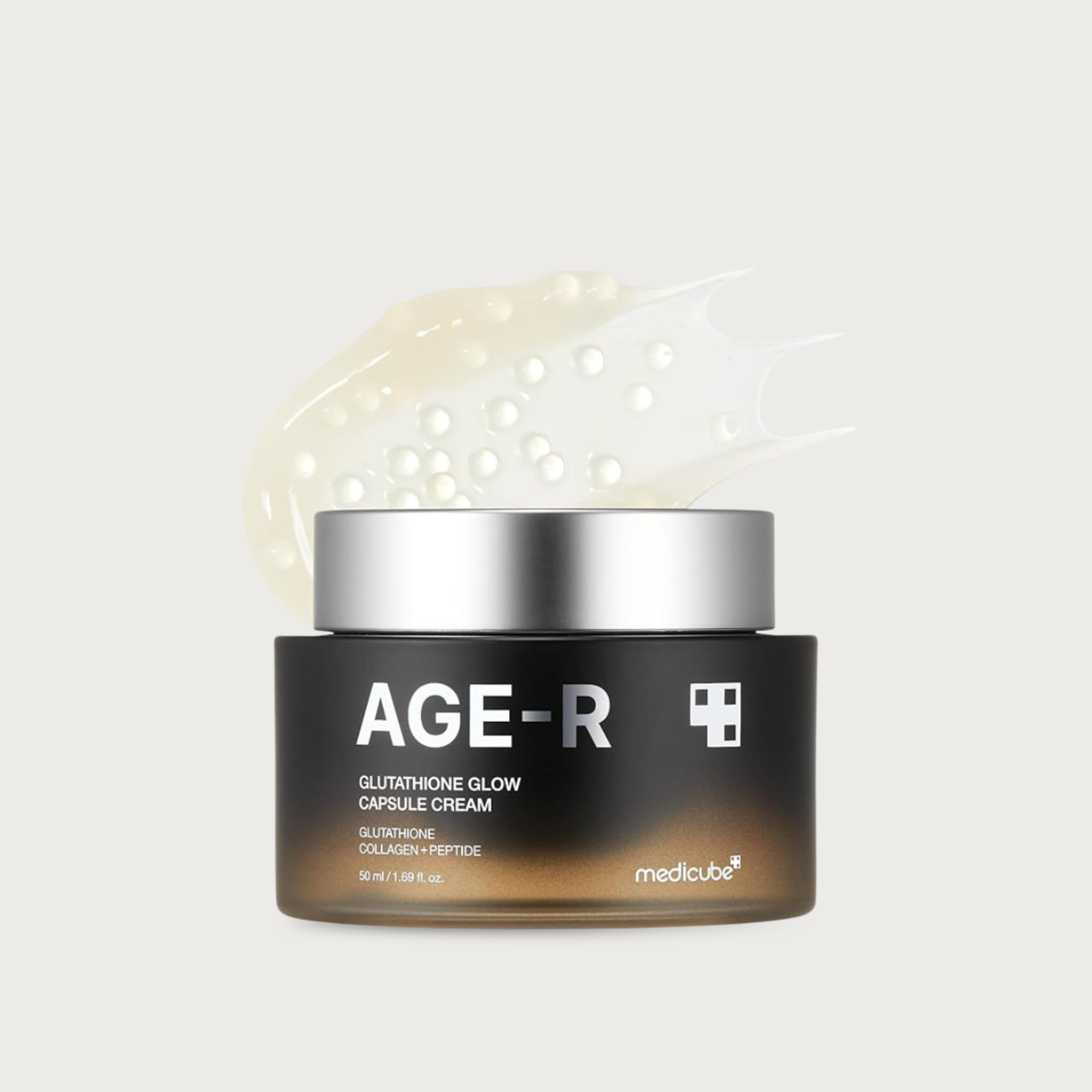 Medicube AGE-R Glutathione Glow Capsule Cream 50ml – Korean brightening cream glass skin instant glow