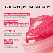 Medicube Collagen Jelly Cream ingredients – Niacinamide Adenosine B12 Squalane Chlorella 9 superfood botanicals Korean