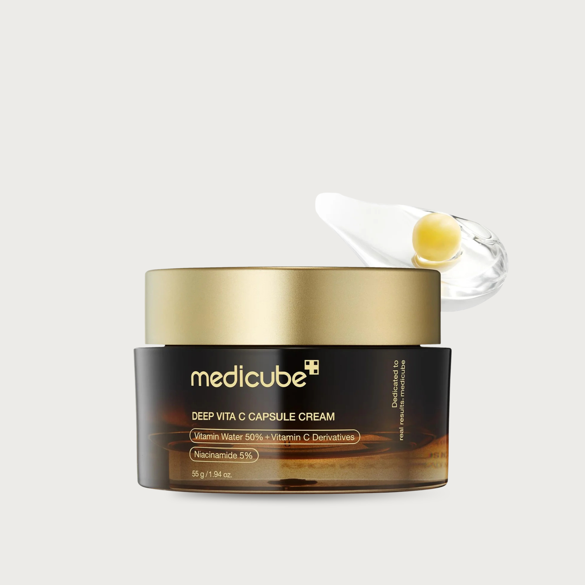 Medicube Deep Vita C Capsule Cream – Korean vitamin C cream dark spots wrinkles 6 forms vitamin C sea buckthorn