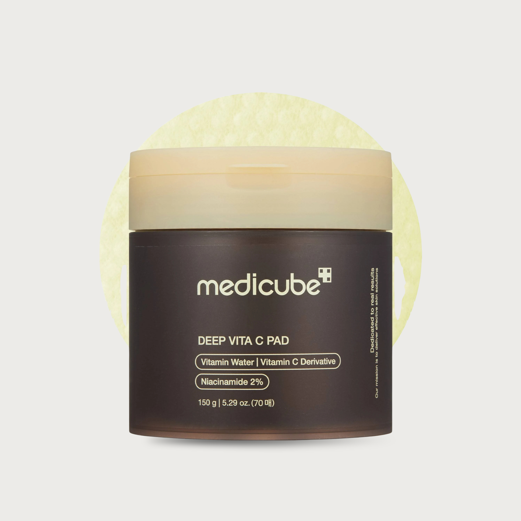 Medicube Deep Vita C Pads 70 pads – Korean brightening toner pads Sea Buckthorn 500000ppm Niacinamide Vitamin C PHA $25