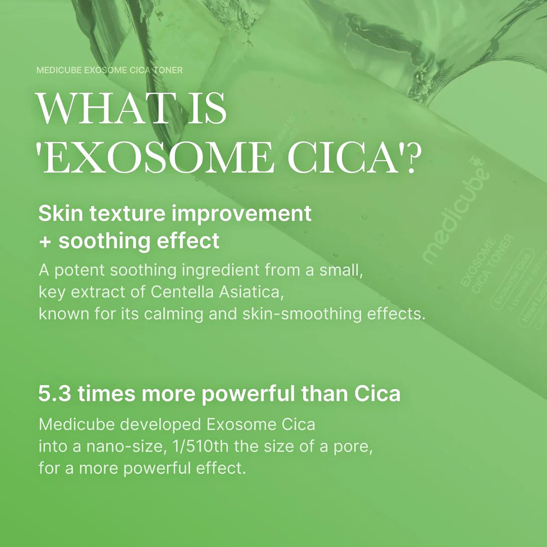 Medicube Exosome Cica Toner - Olive Kollection