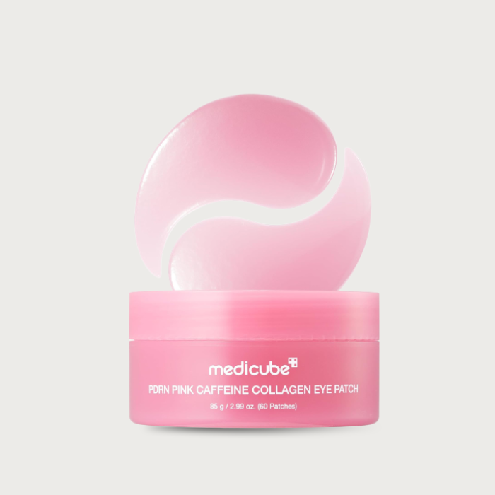 Medicube Eye Patch PDRN Caffeine Collagen 60pcs – Korean eye patches puffiness firming retinol fragrance-free PM use not pregnancy $22