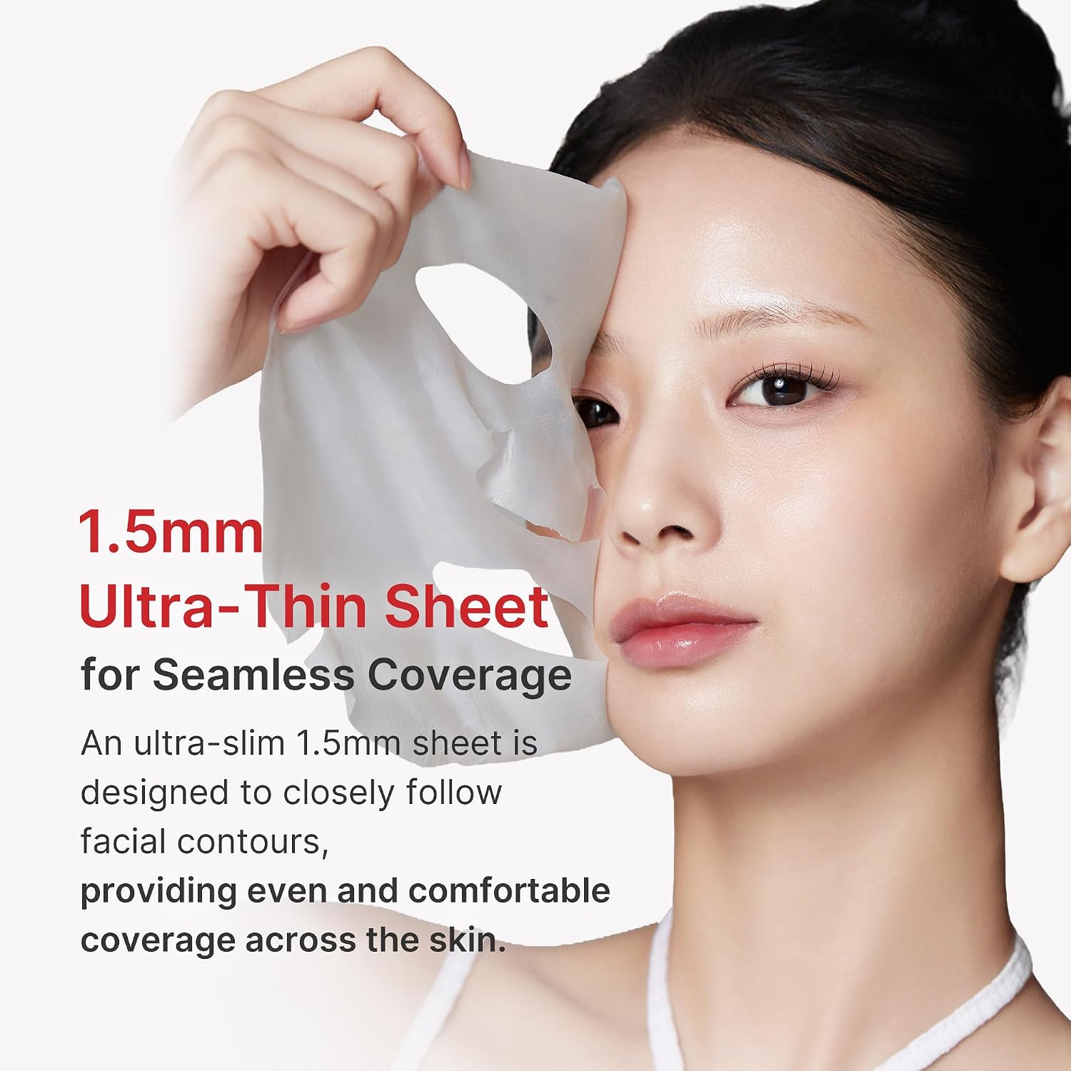 Medicube HOCl Peel Mask 3-layer design – dual protective films ultra-slim 1.5mm peel-off sheet Korean pore care mask