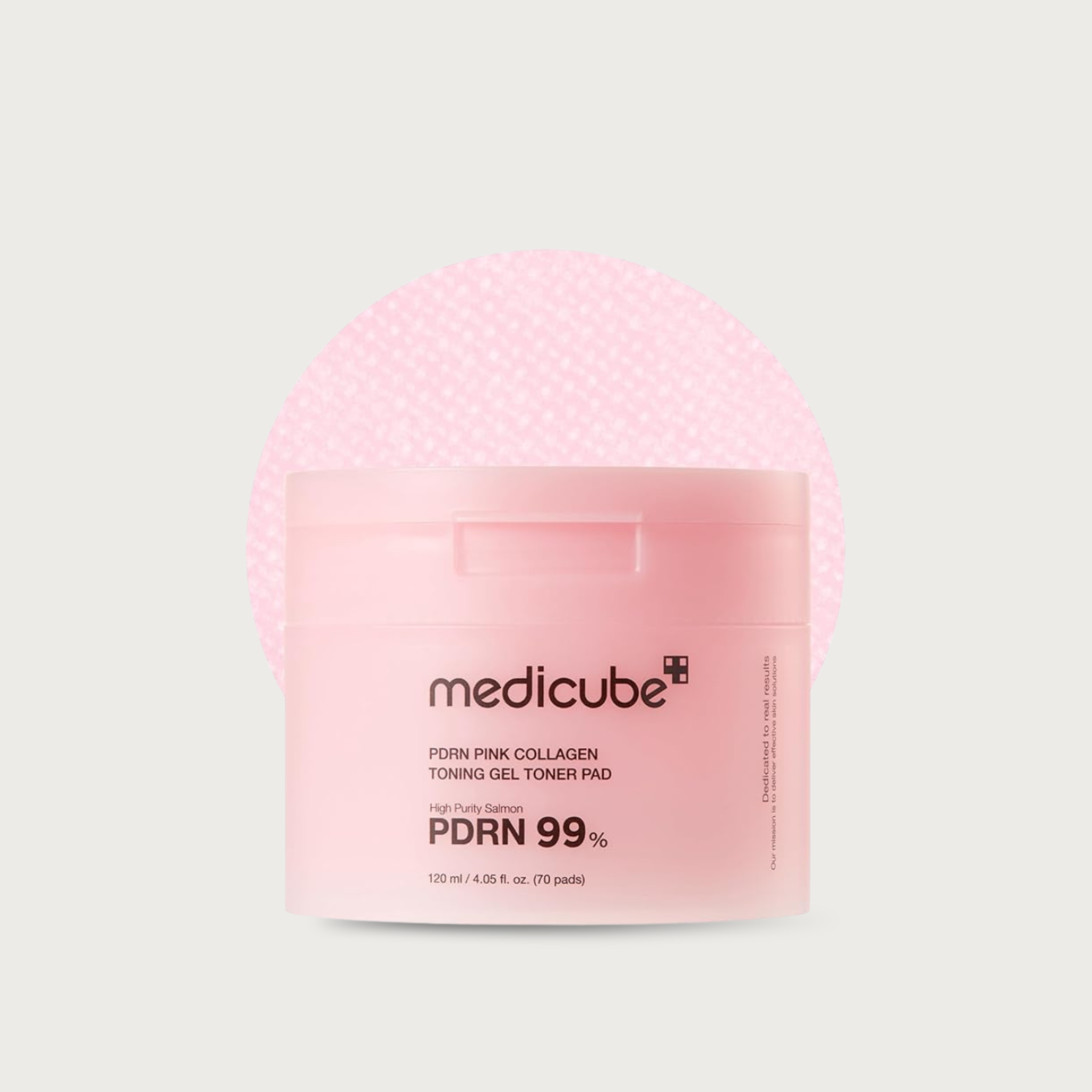 Medicube PDRN Pink Collagen Toning Gel Toner Pad 70ct – Korean gel toner pad Salmon PDRN 99% Collagen 200Da Niacinamide $20
