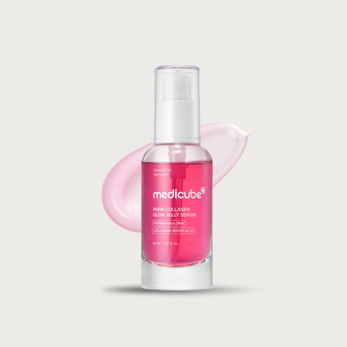 Medicube PDRN Pink Collagen Glow Jelly Serum 100ml – Korean PDRN serum 80.9% Collagen Water Salmon DNA Niacinamide 5% Glutathione has fragrance $21