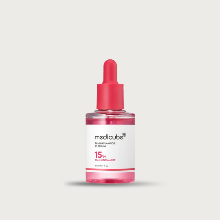 Medicube TXA Niacinamide 15 Serum 30ml – Korean brightening serum 5% tranexamic acid 10% niacinamide 2% arbutin dark spots hyperpigmentation has fragrance $21