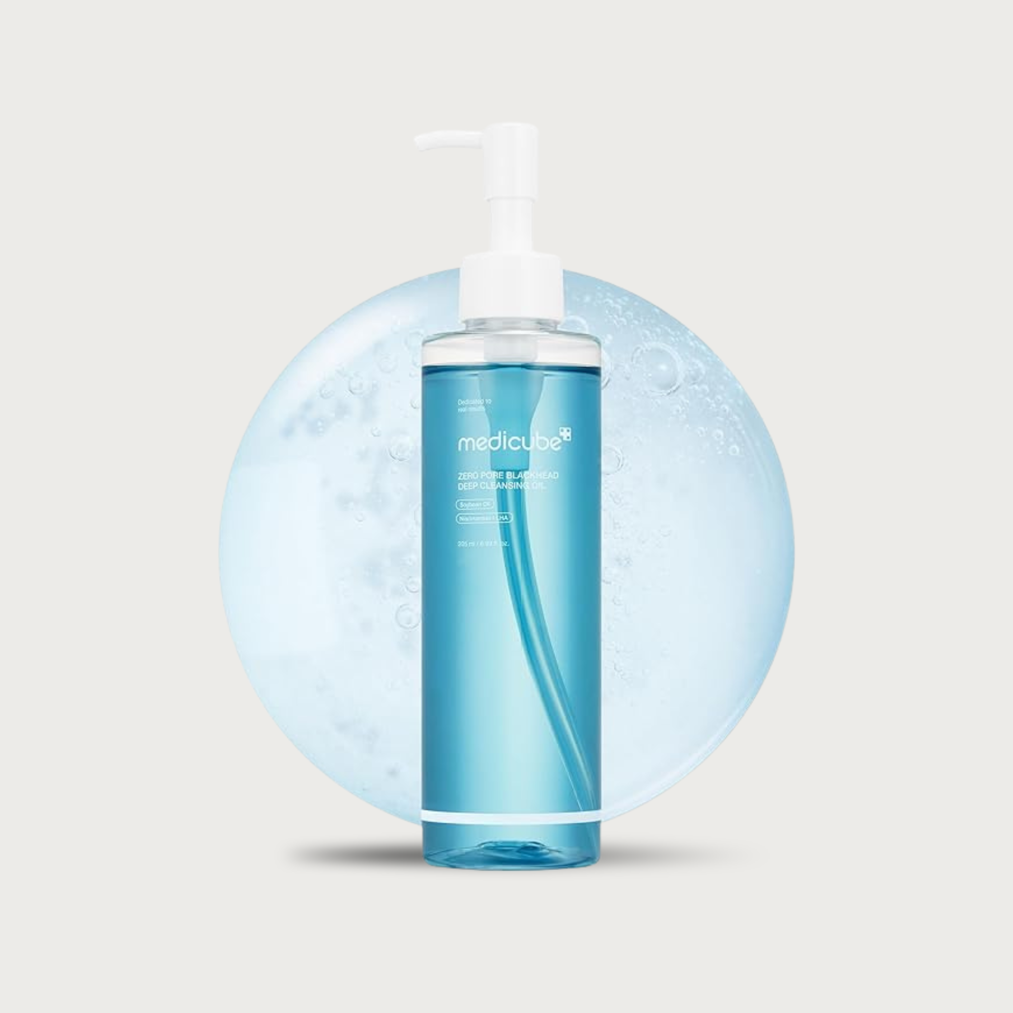 Medicube Zero Pore Blackhead Deep Cleansing Oil 205ml – Korean oil cleanser 11 plant oils LHA Niacinamide blackhead pore care $20