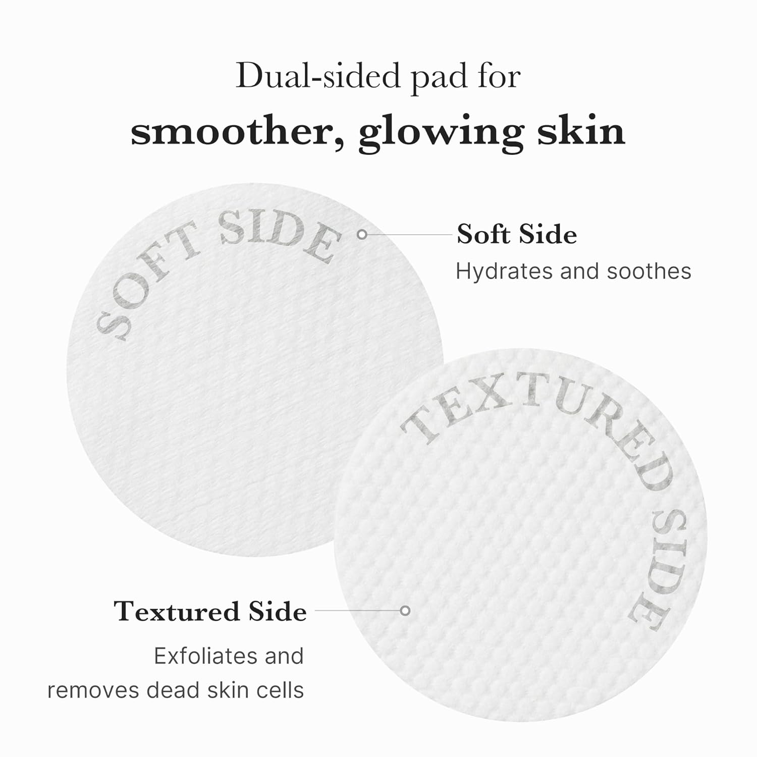 Medicube Zero Pore Pads before after – pore appearance smoother texture fewer blackheads Korean toner pads 70 count