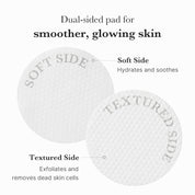 Medicube Zero Pore Pads before after – pore appearance smoother texture fewer blackheads Korean toner pads 70 count